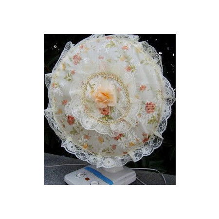 创意家居生活 纯棉碎花紫格玫瑰田园风格风扇防尘罩套图片大全与邮乐官网农副产品推荐